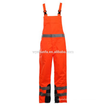 High Visibility reflective workwear, men's long sleeves orange workwear,safety workwear coverall